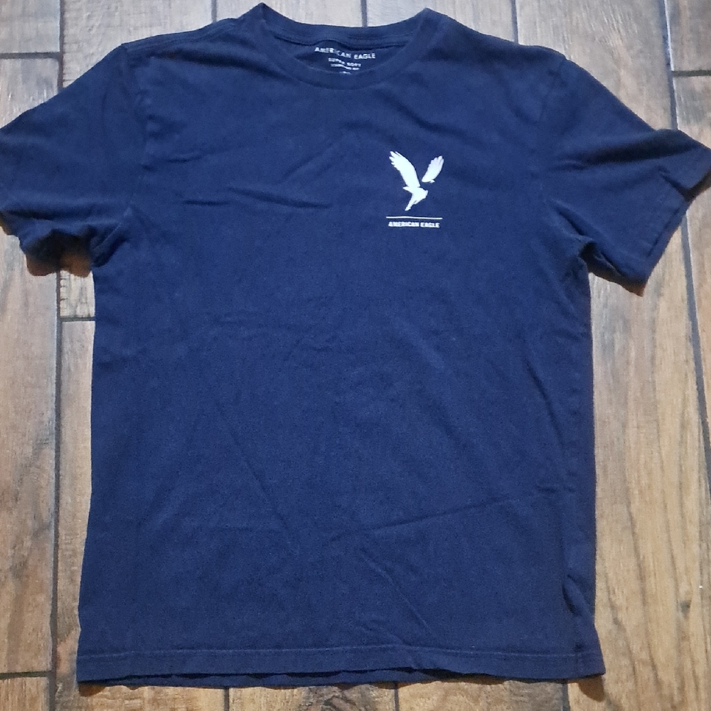 American Eagle Outfitters Kids Dark Blue Tee